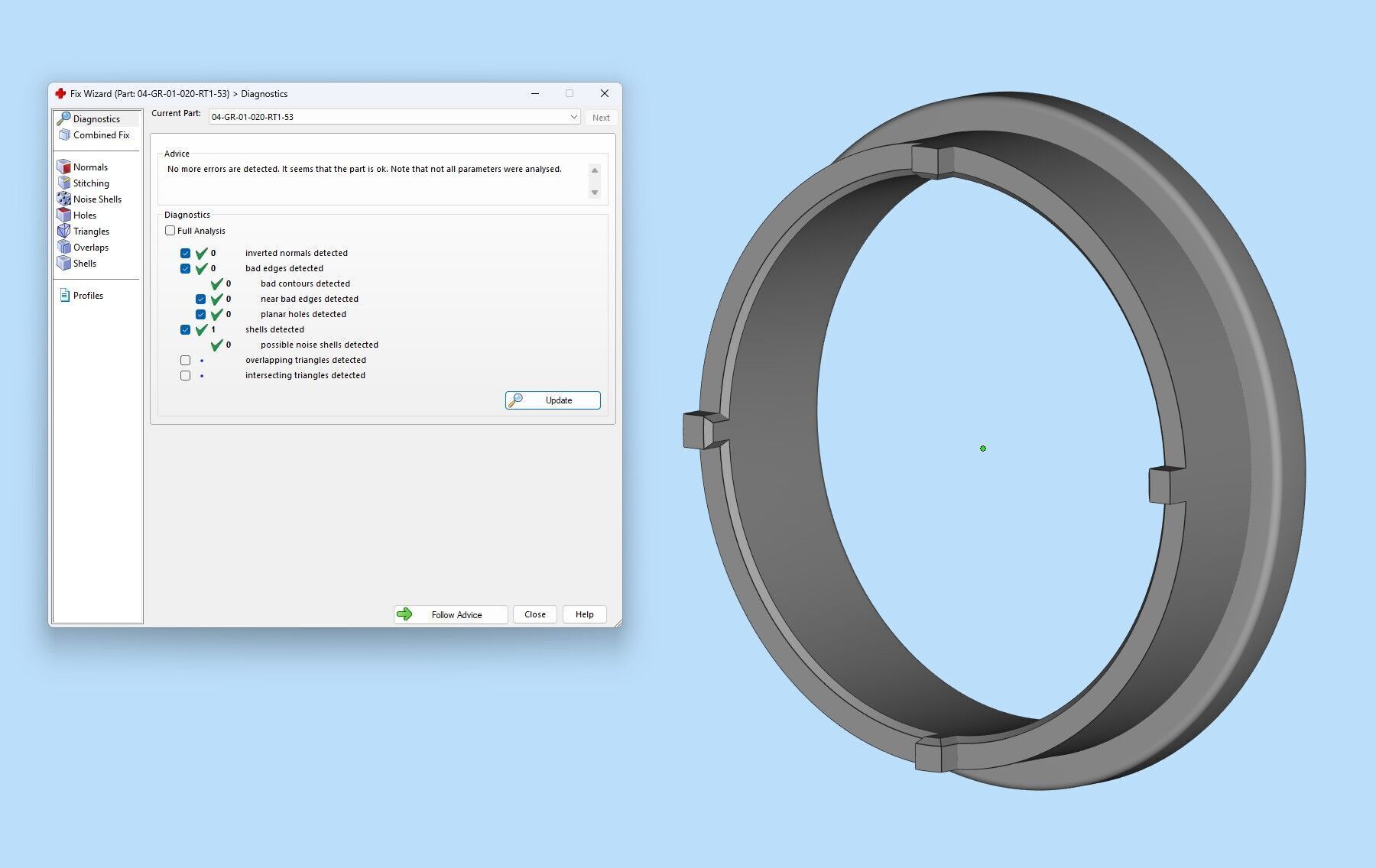 Rotating Dual-Tone Wedding Band Set 3D print model_13