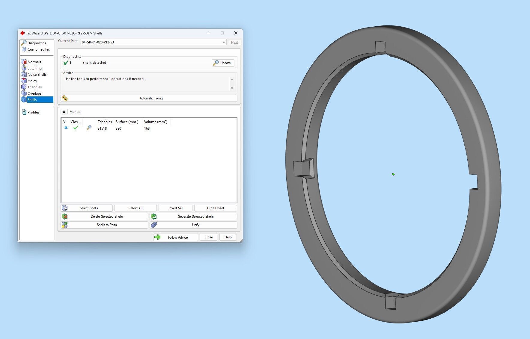 Rotating Dual-Tone Wedding Band Set 3D print model_16
