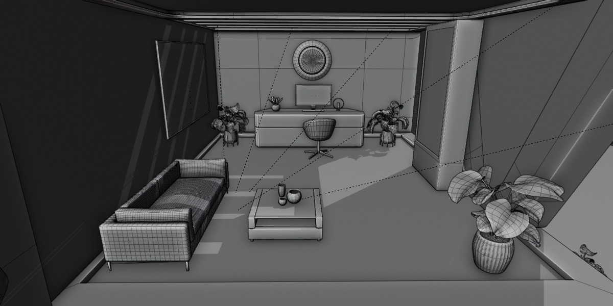 Modern Double-Story Exhibition Booth Design 3D model_20