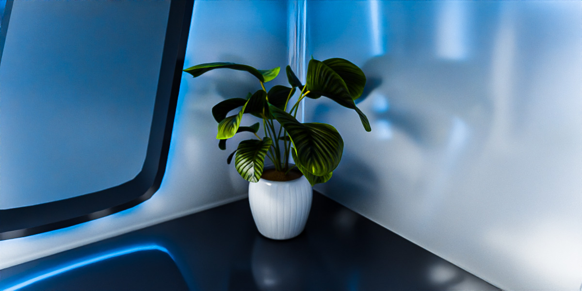 Modern Double-Story Exhibition Booth Design 3D model_11