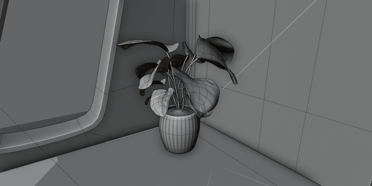 Modern Double-Story Exhibition Booth Design 3D model_21