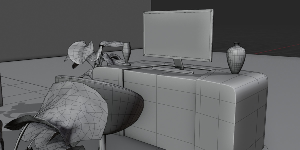 Modern Double-Story Exhibition Booth Design 3D model_17