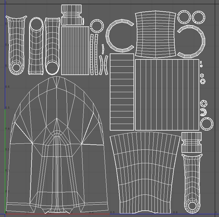 Low Poly Tactical Shovel Game Ready Survival Tool 3D Model Free low-poly 3D model_4