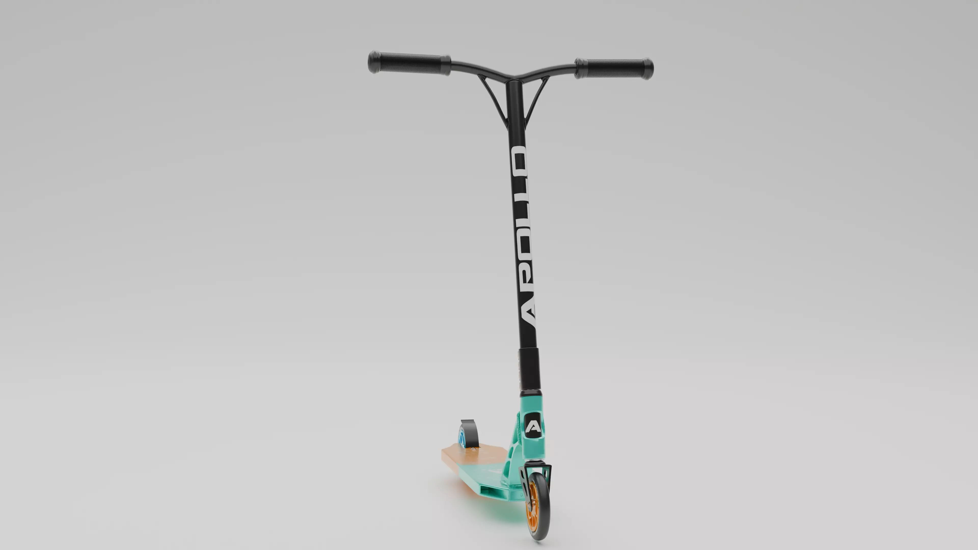 Electric Scooter Low-poly 3D model
