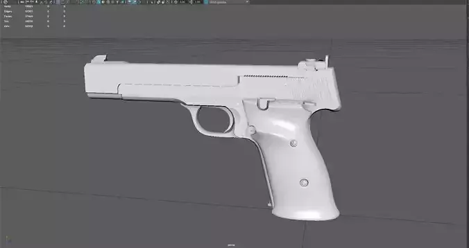  model 41 handgun game ready