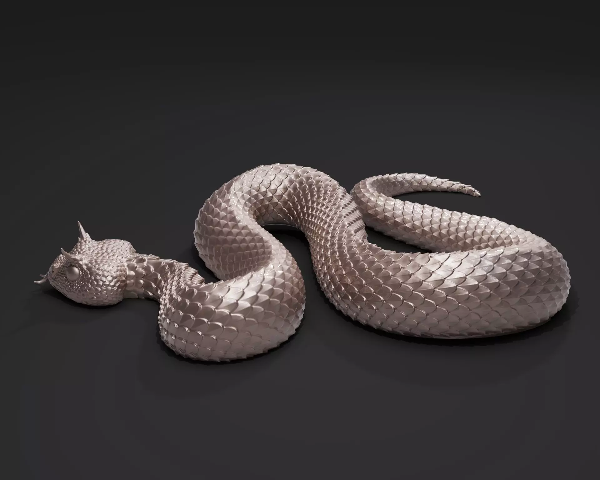 Saharan Horned Viper Free 3D print model