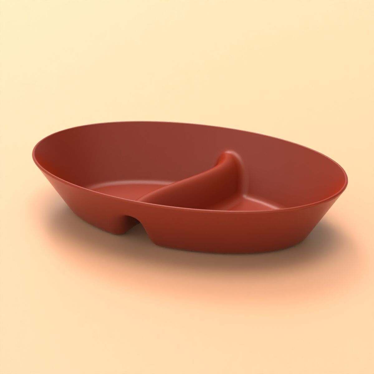Compartment Plate 3D print model_7