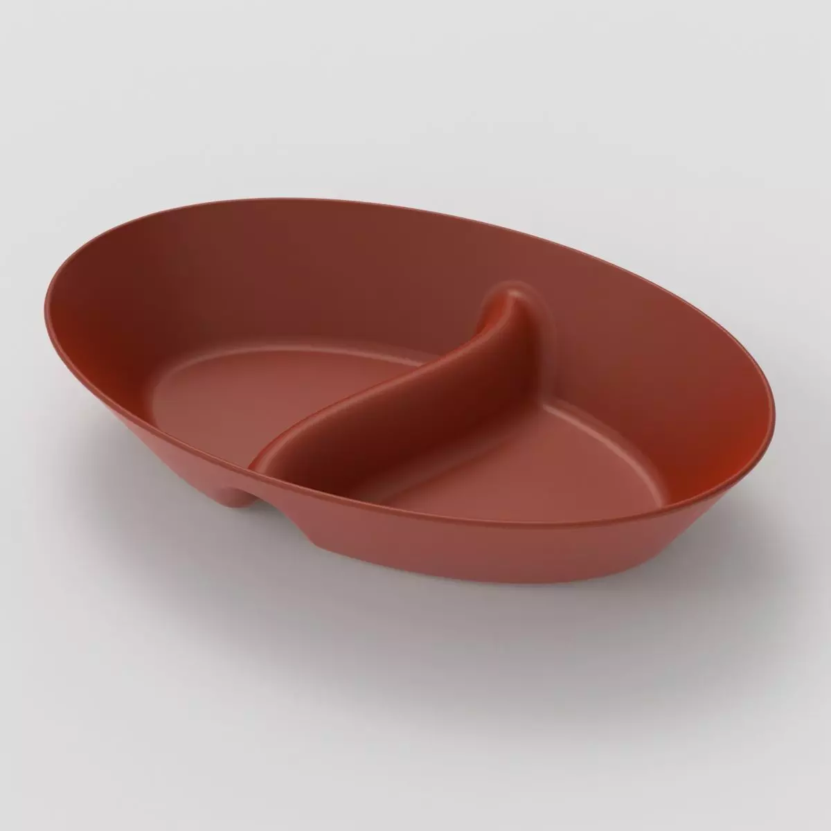 Compartment Plate 3D print model_0