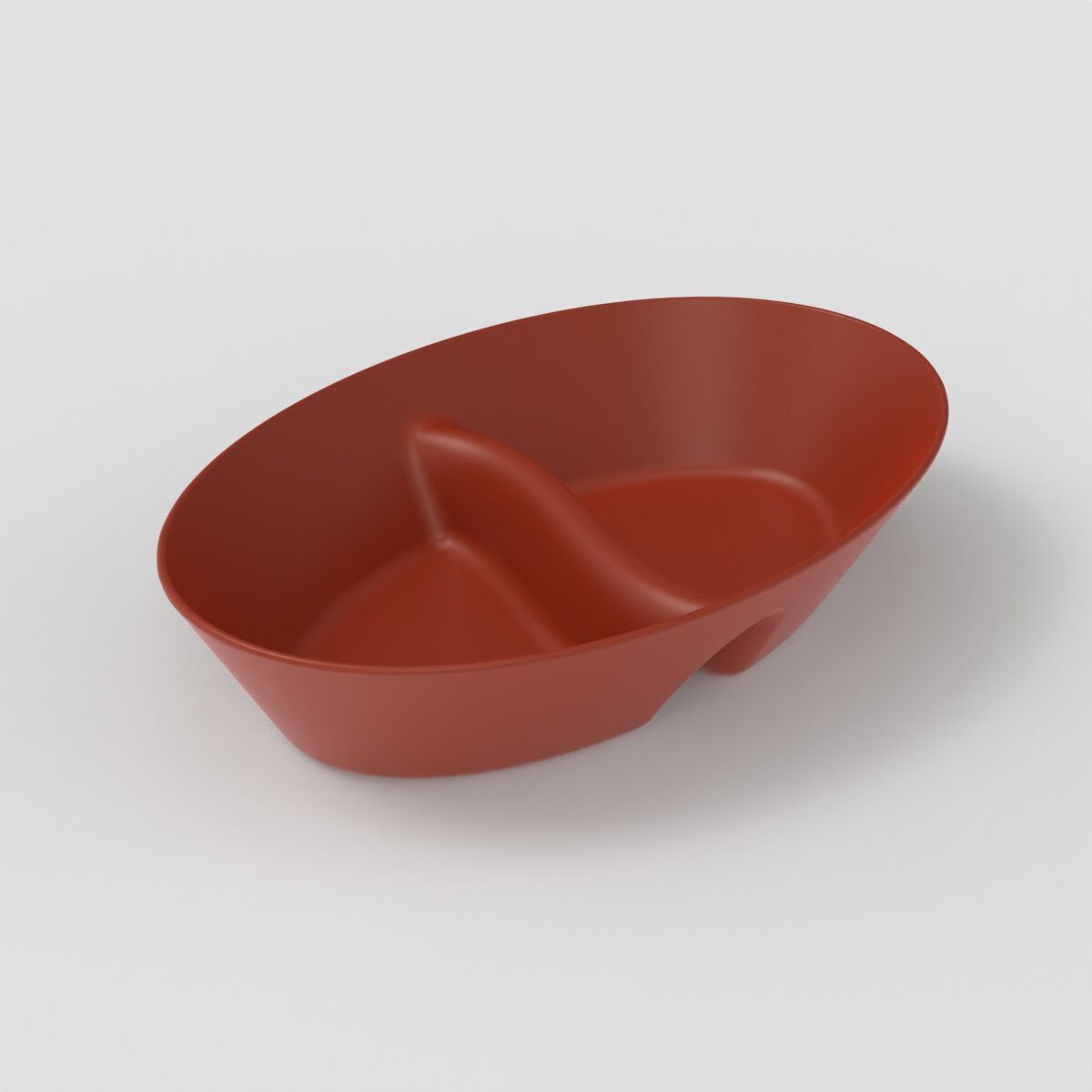 Compartment Plate 3D print model_2
