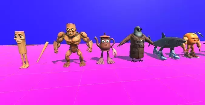 Brainrot 16 Characters Pack 