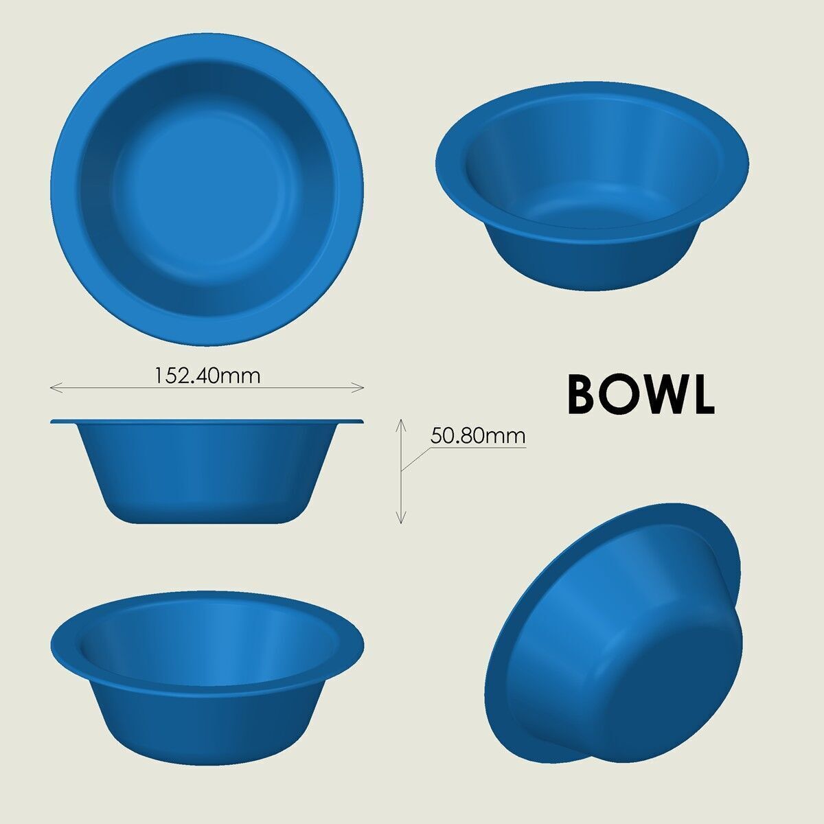Printable Bowl 3D print model_1
