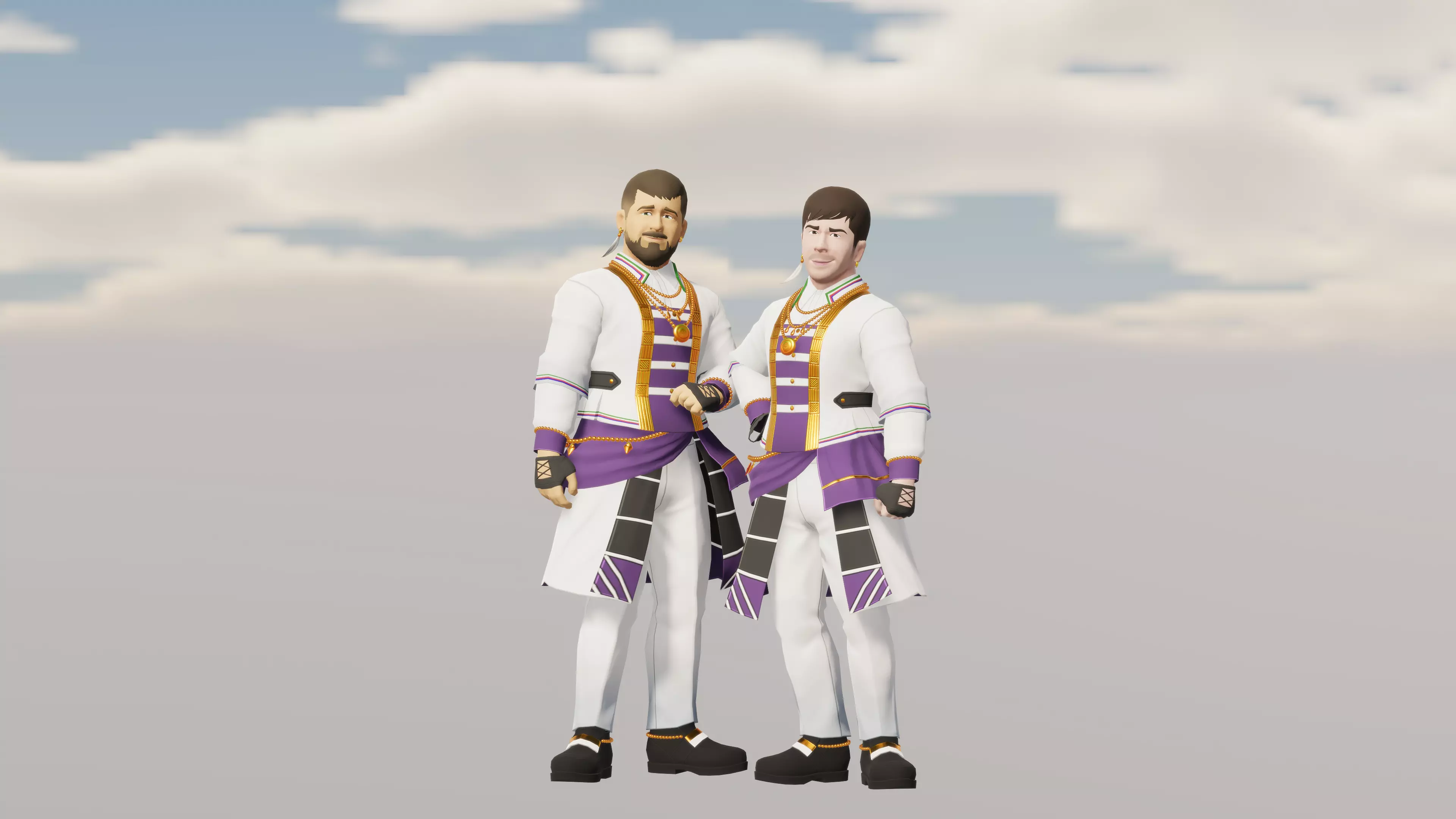 CB mini - Cos Difine Falling of Lanna Low-poly 3D model_0