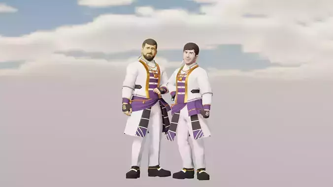 CB mini - Cos Difine Falling of Lanna Low-poly 3D model CB mini - Cos Difine Falling of Lanna Low-poly 3D model