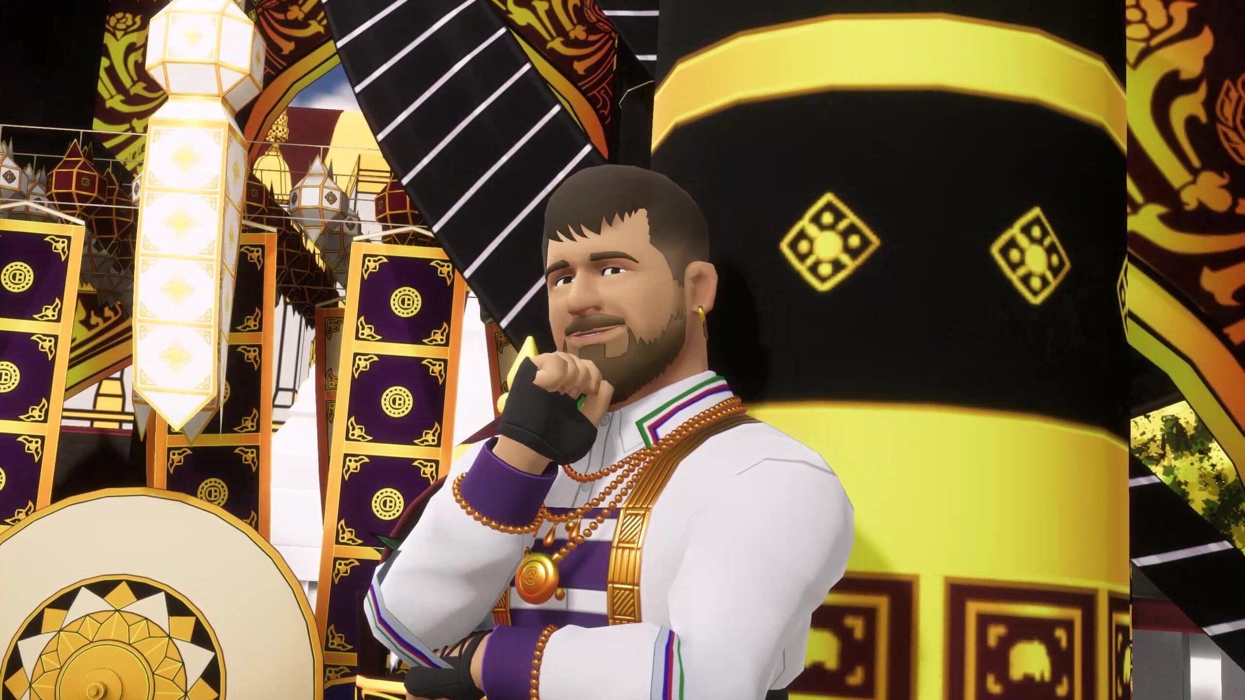 CB mini - Cos Difine Falling of Lanna Low-poly 3D model_2