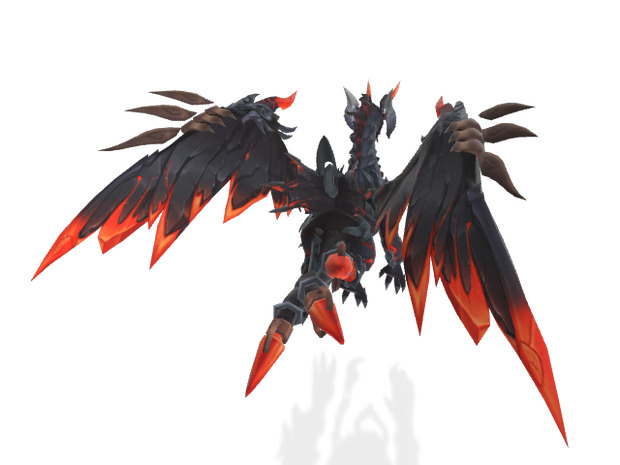 Dragon from hell 3D model_2