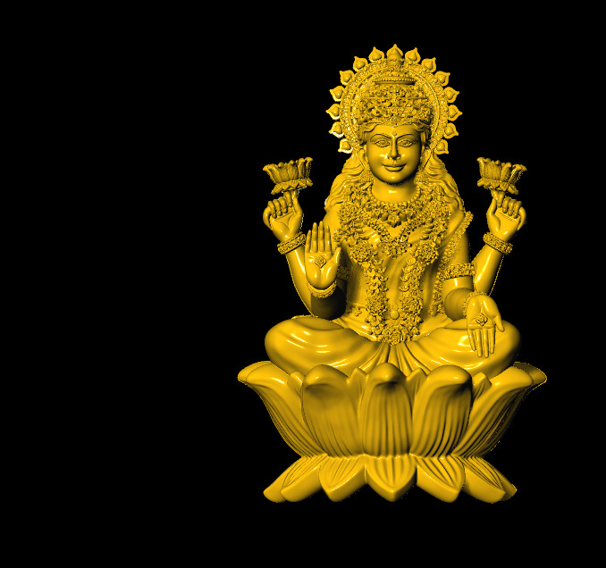 AshtaLaxmi - 8 Laxmi 3D print model 3D print model_1