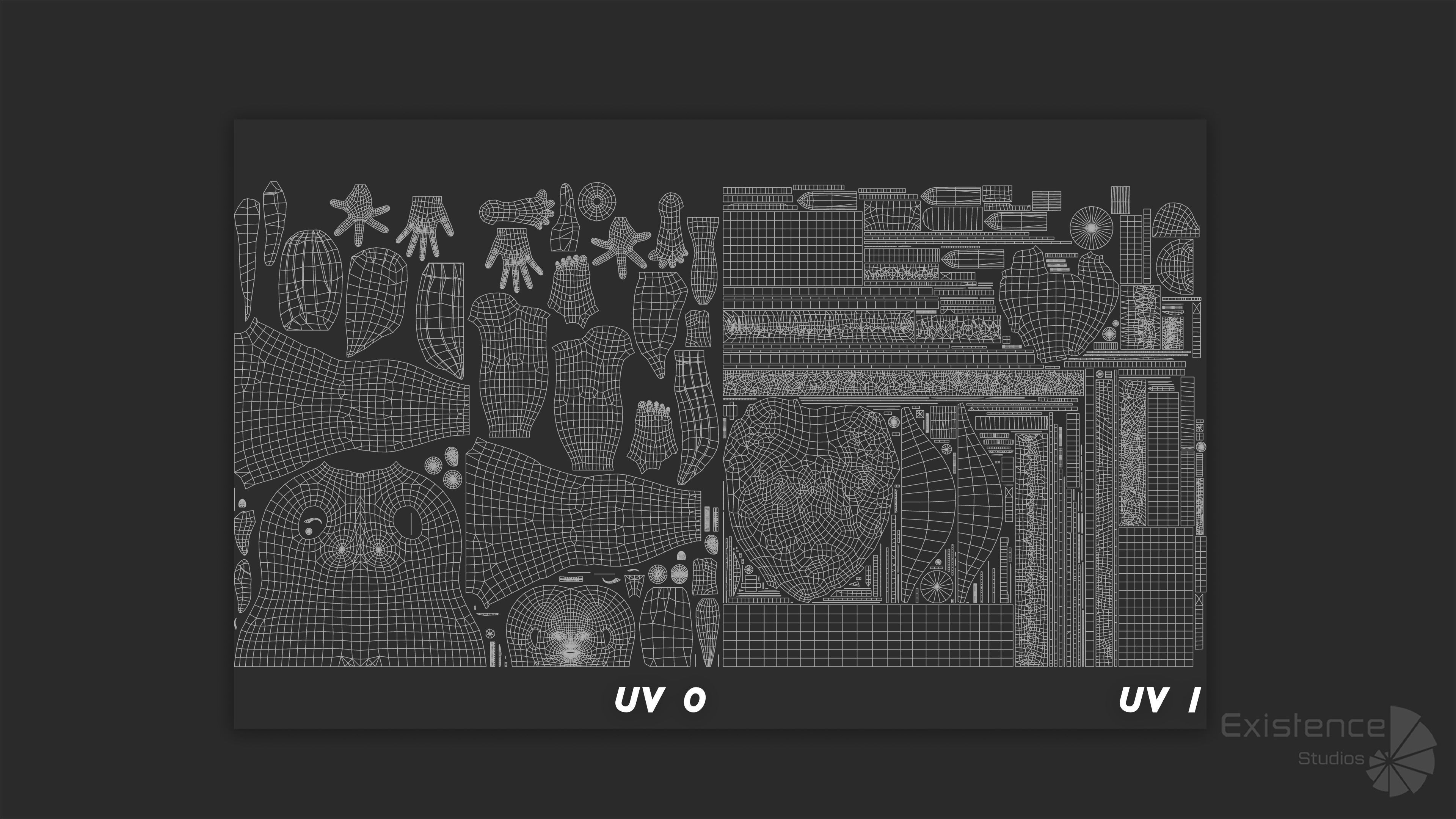 12 in 1 Mega Bundle - Stylized Characters Warriors - 68 Low-poly 3D model_38