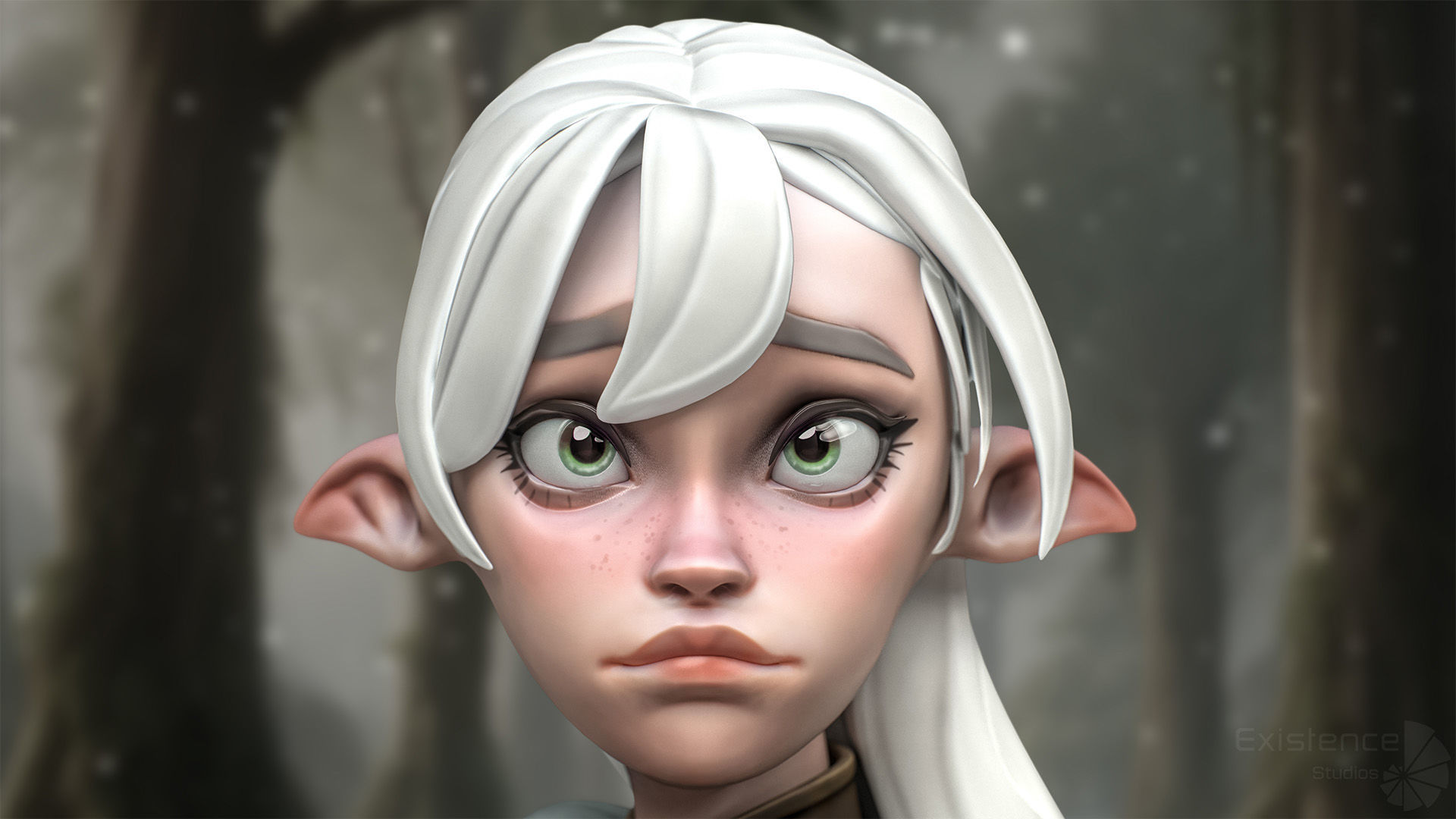 12 in 1 Mega Bundle - Stylized Characters Warriors - 68 Low-poly 3D model_28