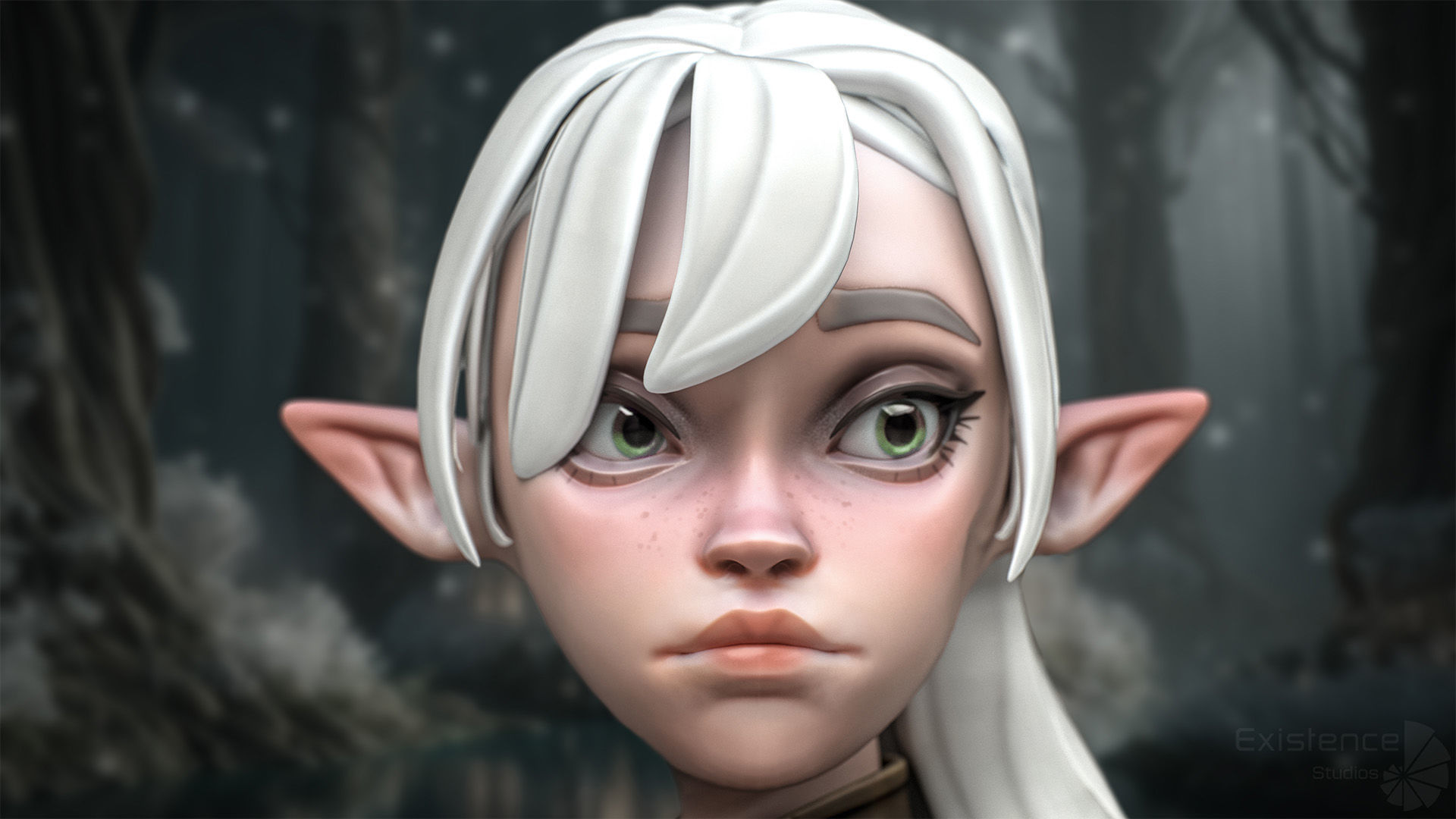 12 in 1 Mega Bundle - Stylized Characters Warriors - 68 Low-poly 3D model_27