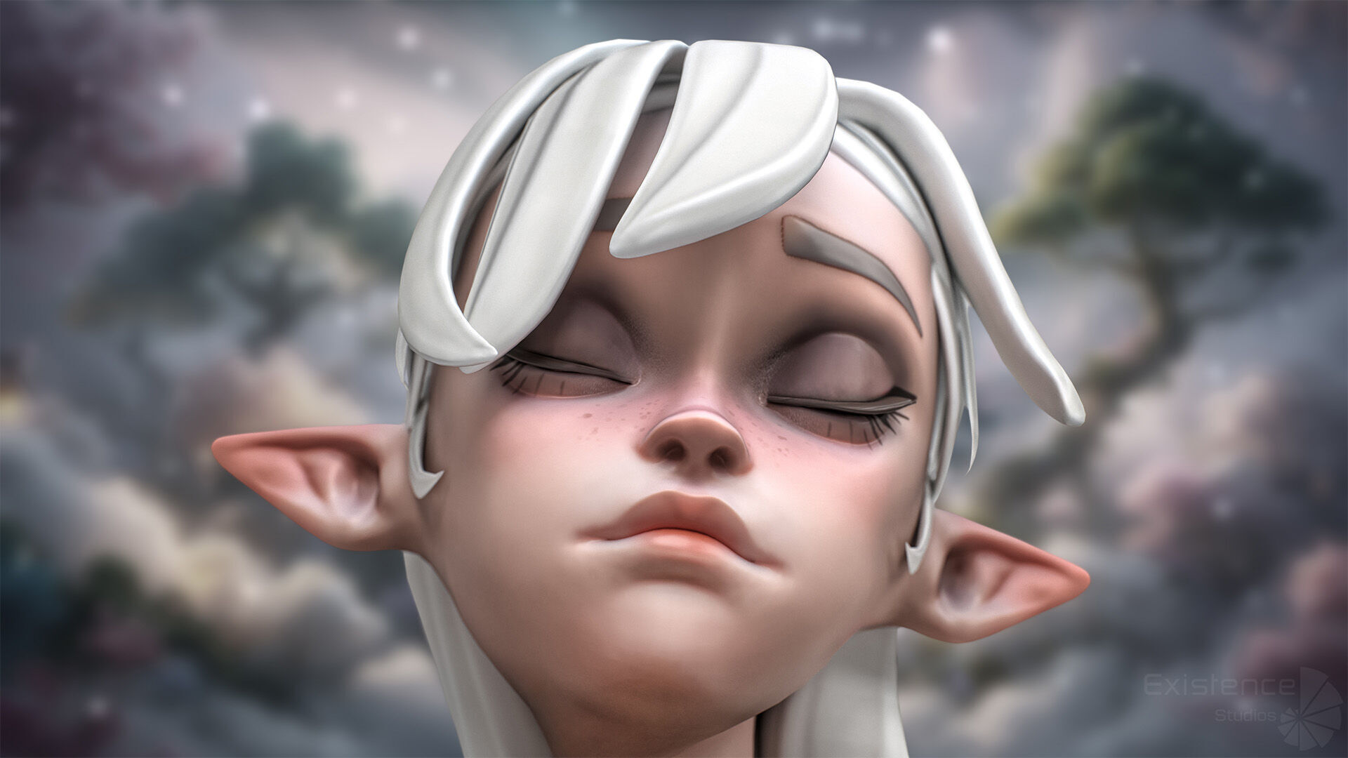 12 in 1 Mega Bundle - Stylized Characters Warriors - 68 Low-poly 3D model_29