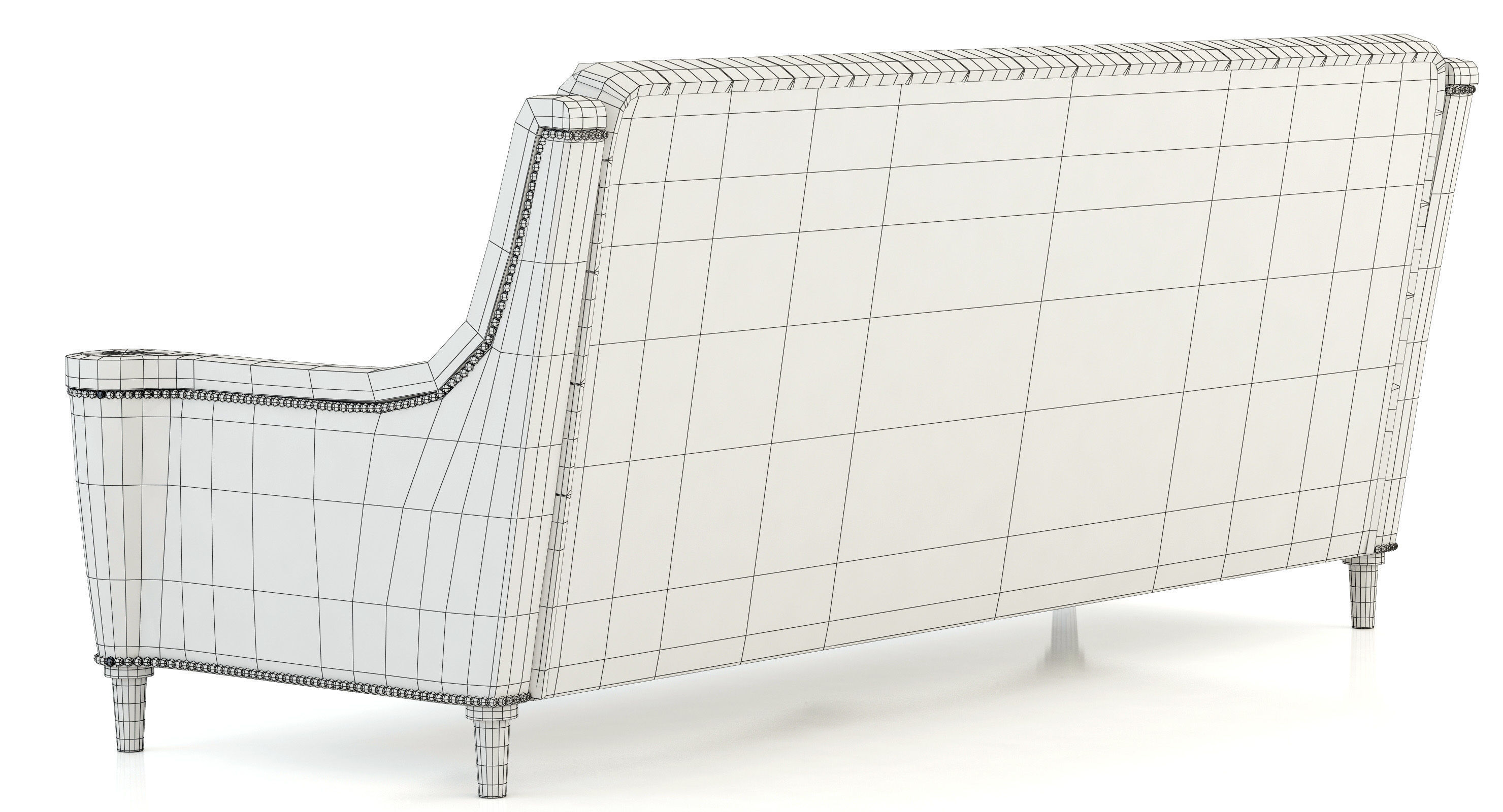 Francesco Molon SOFA BERKELEY D521 3D model_10