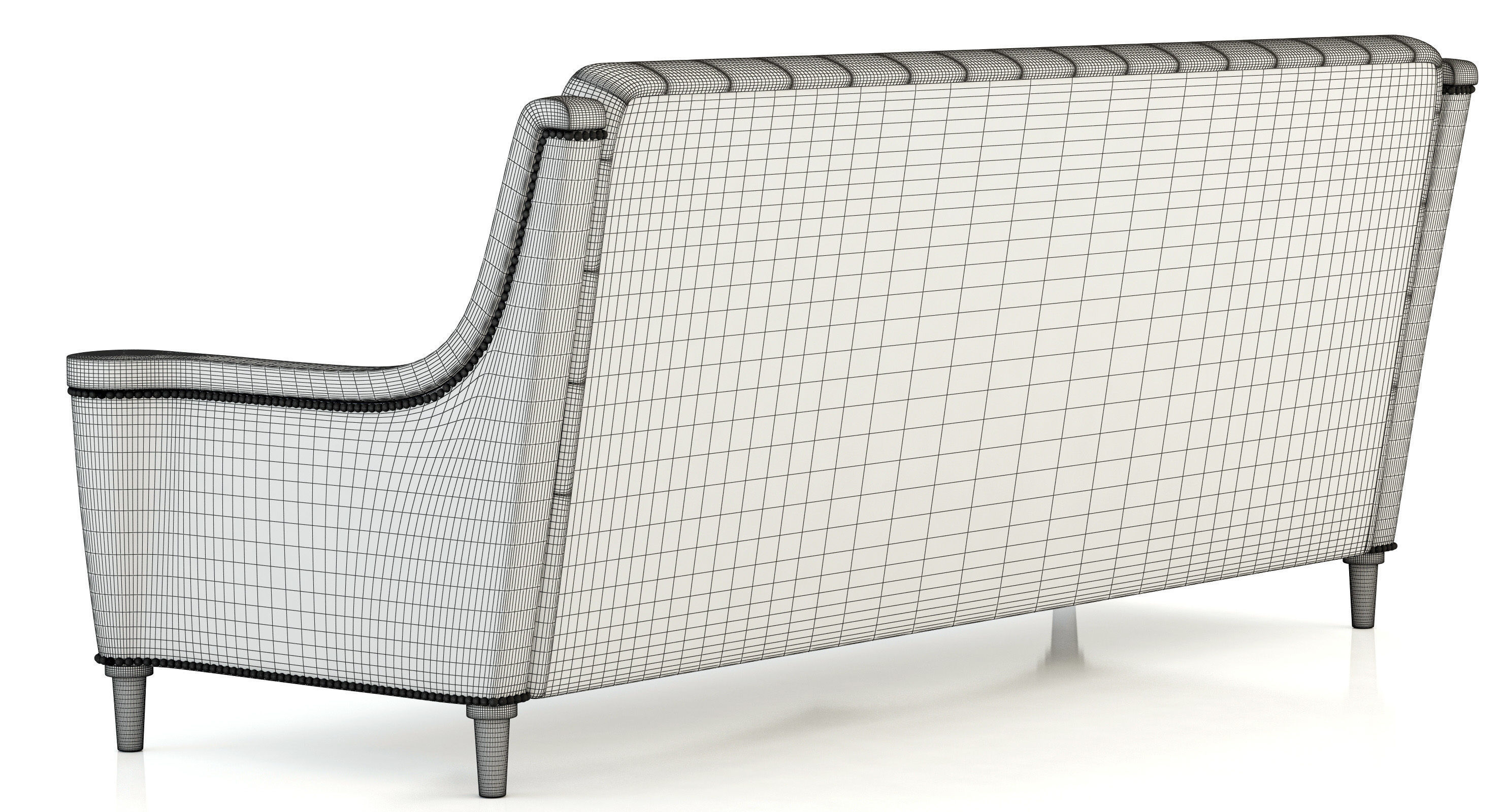 Francesco Molon SOFA BERKELEY D521 3D model_9