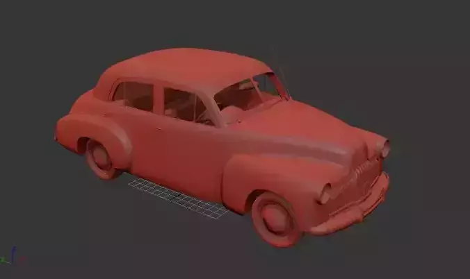 Holden 48 215 sedan 1948 3D print model
