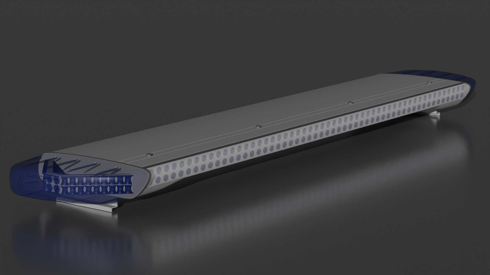 Standby W3 lightbar Low-poly 3D model_1