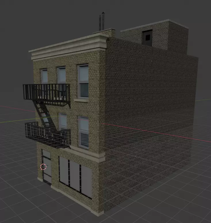 Apartment-01 Free low-poly 3D model