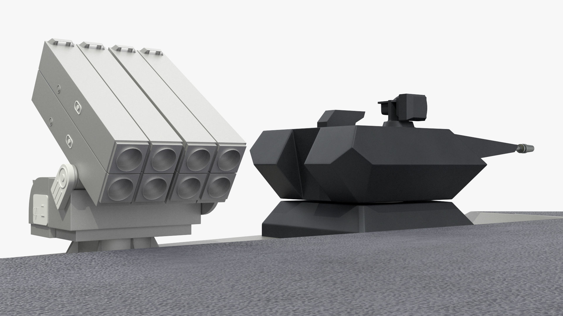 Blue Shark Frigate Rigged for Maya 3D model_30