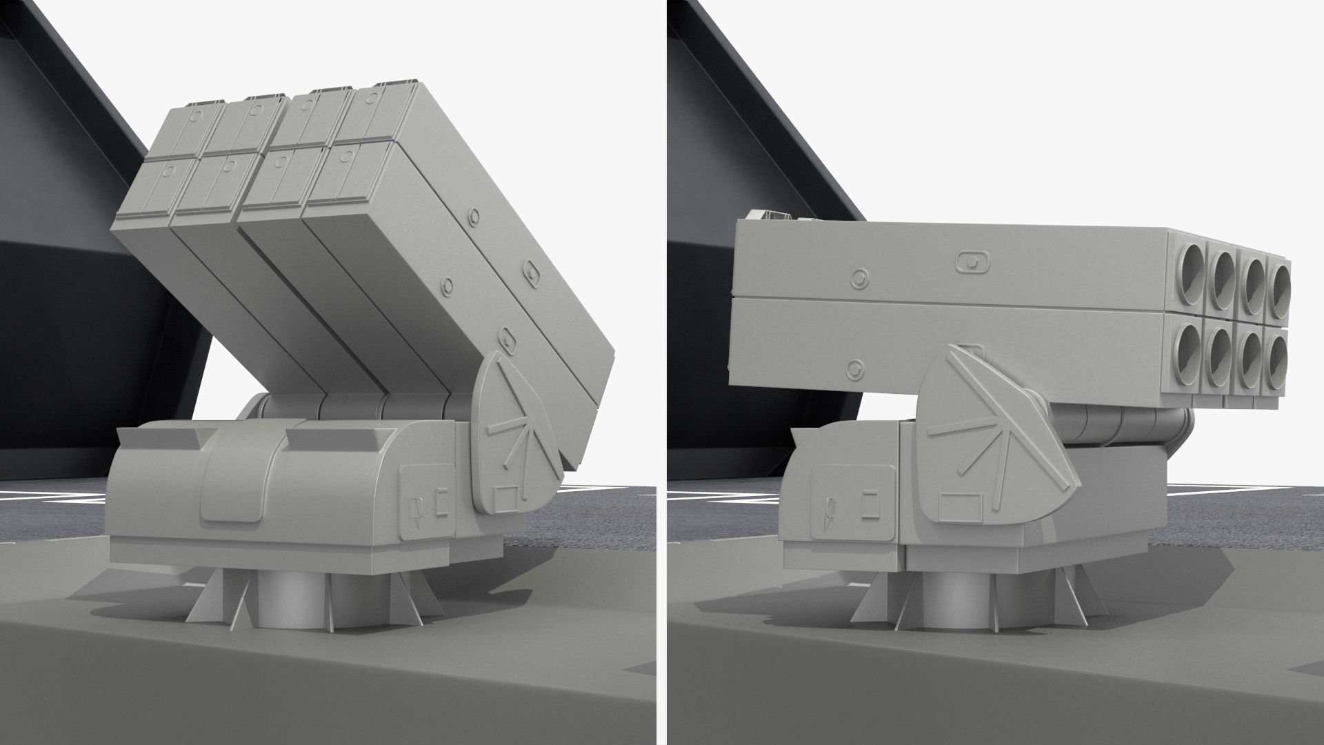 Blue Shark Frigate Rigged for Maya 3D model_31