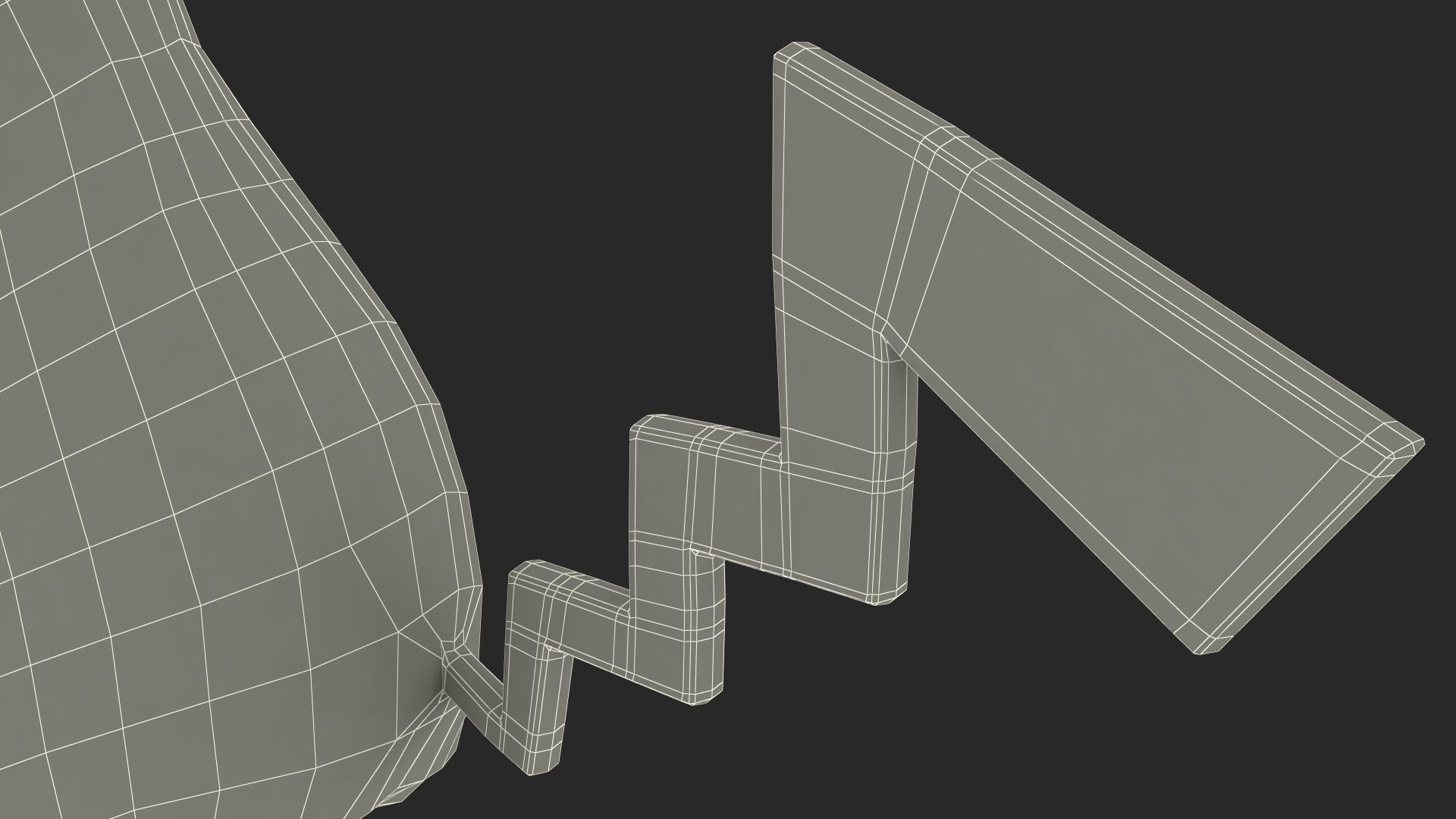 Sad Pikachu Character 3D model_28