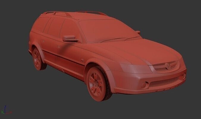 Holden Adventra LX6 VZ 2005 3D print model