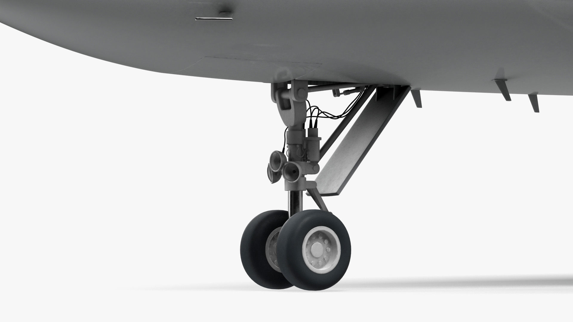 Large Private Jet Rigged for Modo 3D model_14