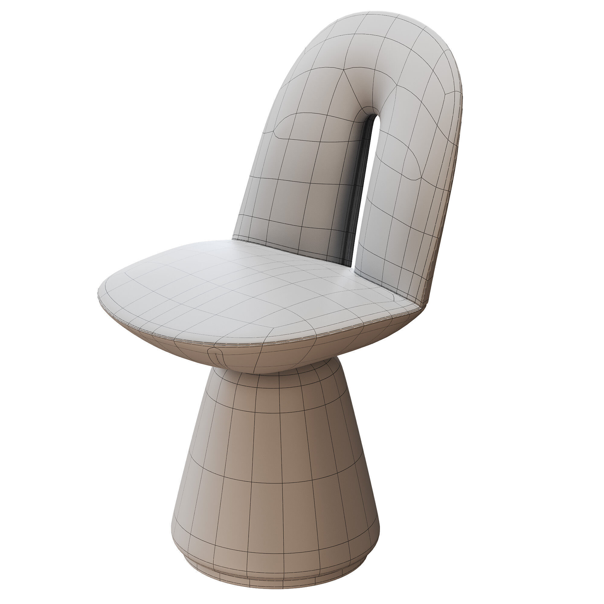 Carpenese Bill chair 3D model_3