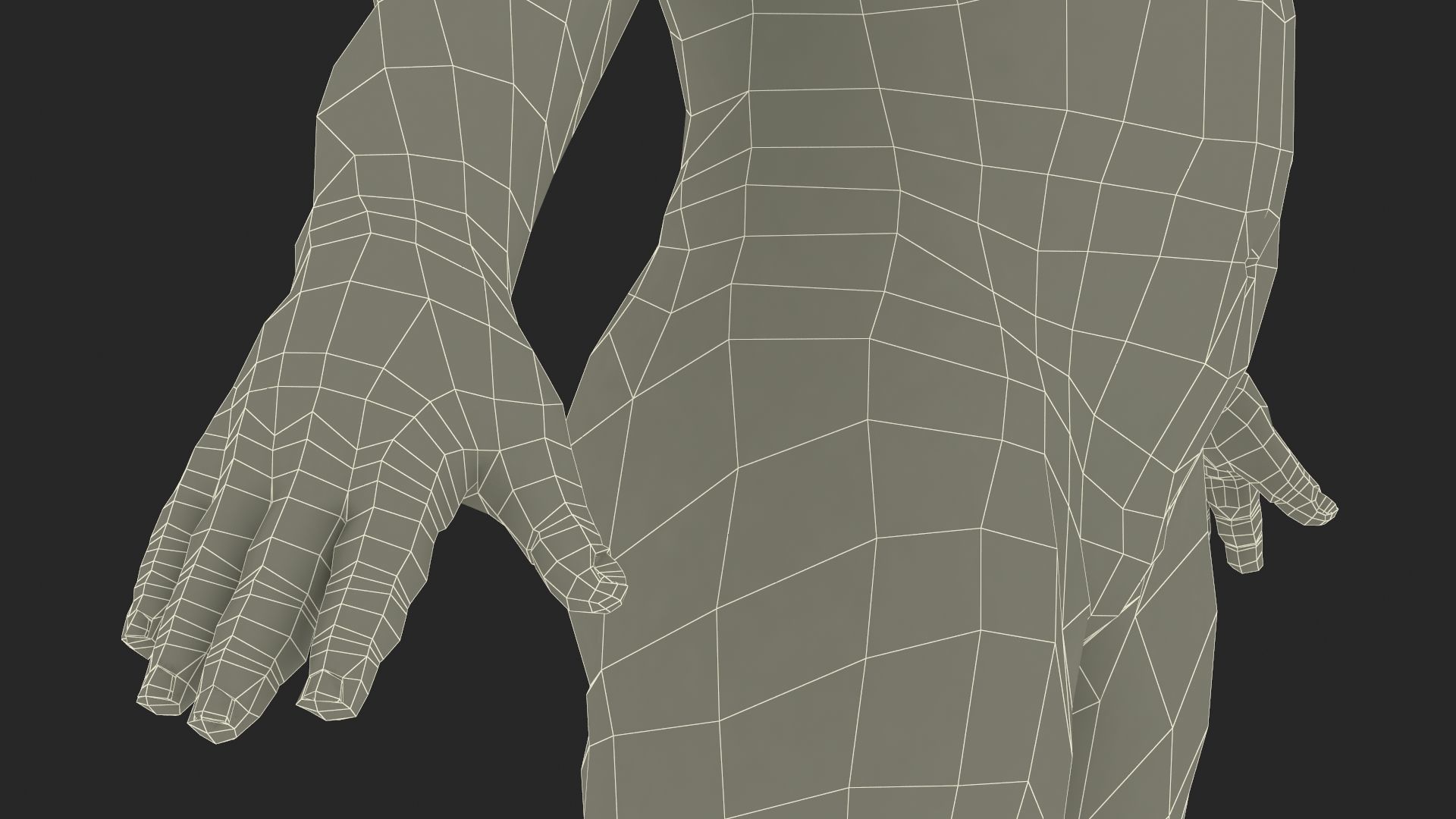 Little Dark Skin Boy Rigged 3D model_27