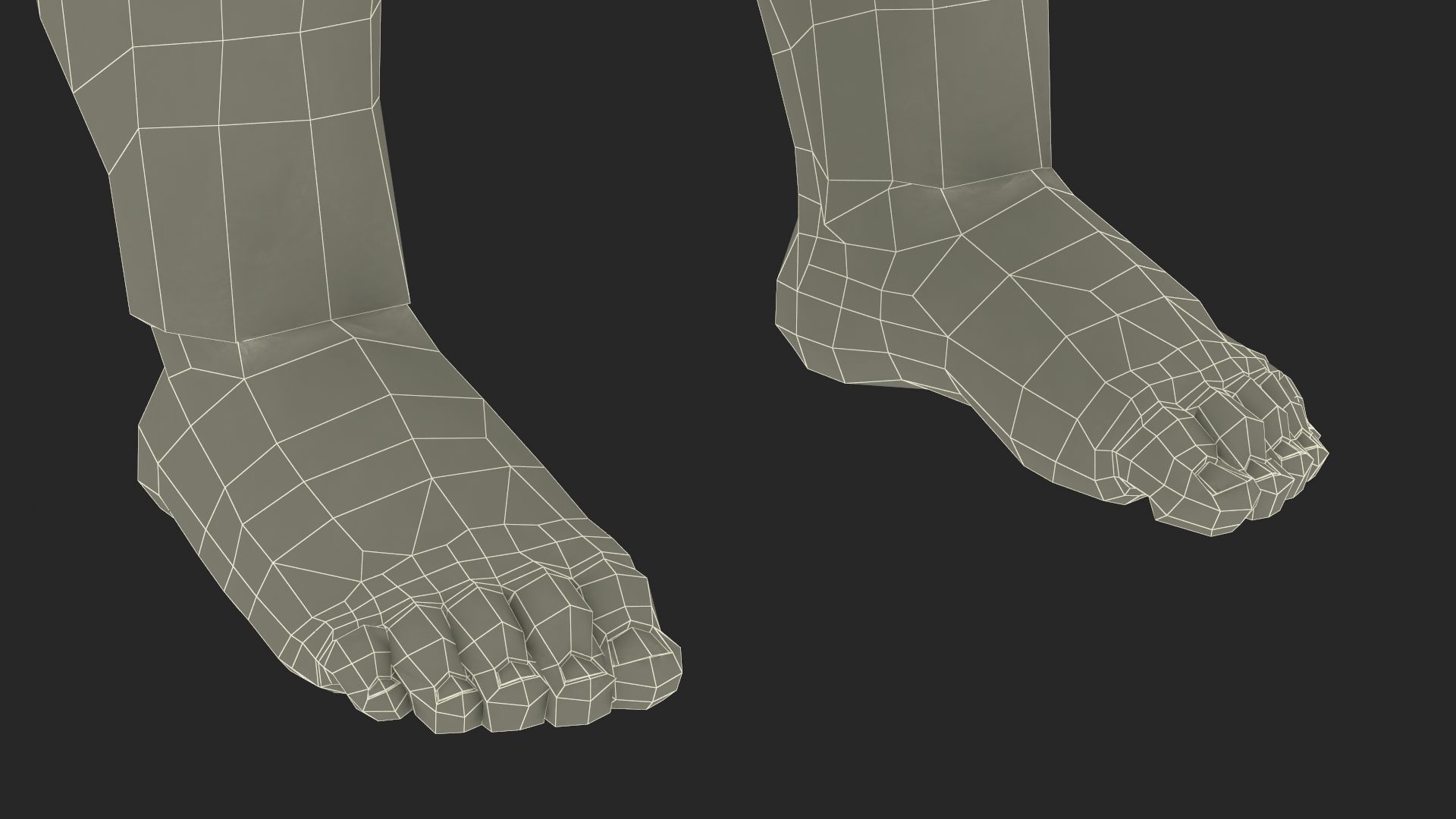 Little Dark Skin Boy Rigged 3D model_28