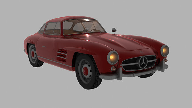Mercedes Benz 300 SL 3D model