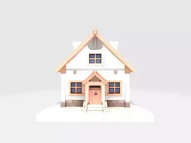Lowpoly house