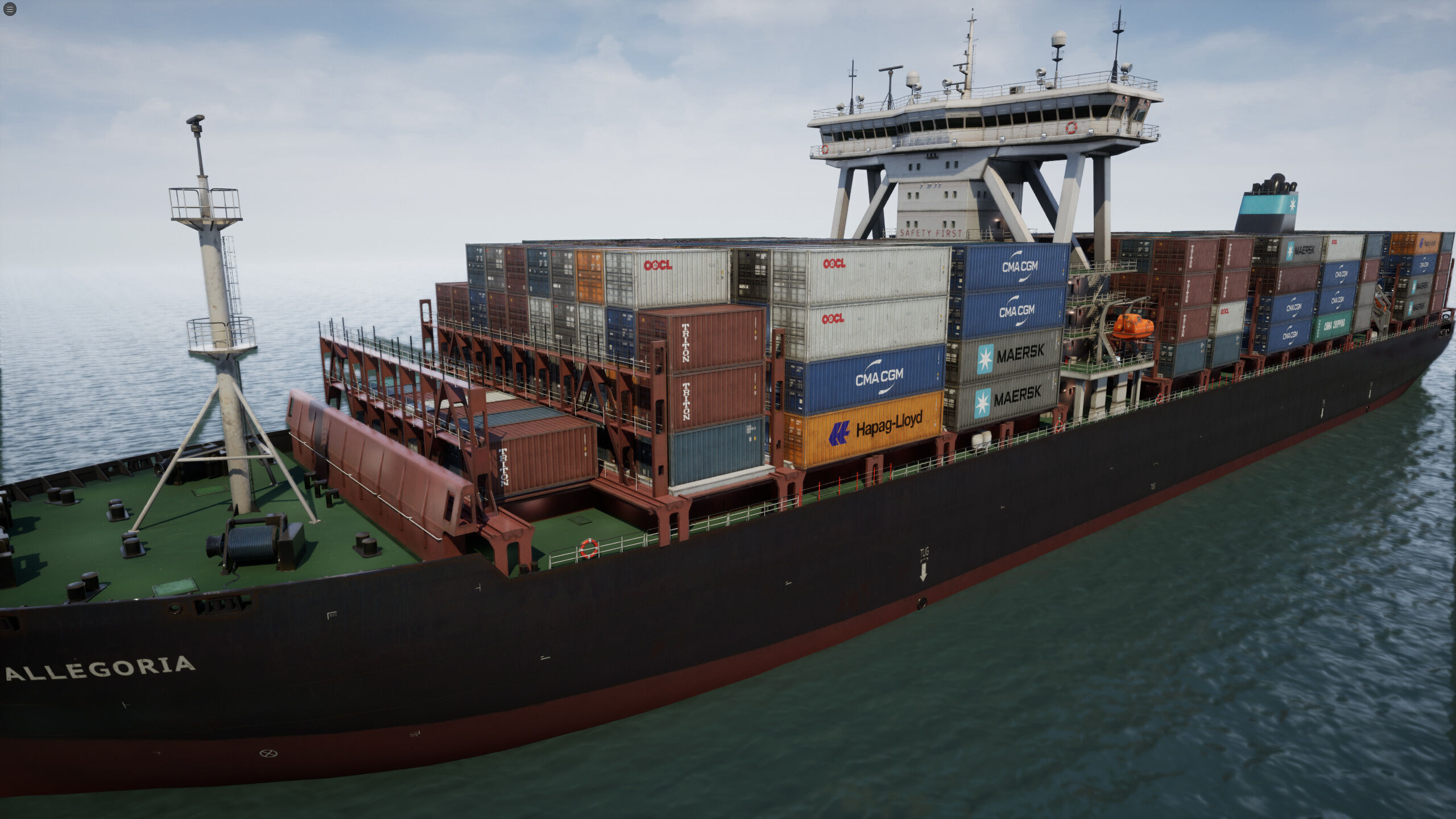 Ships Pack Low-poly 3D model_8