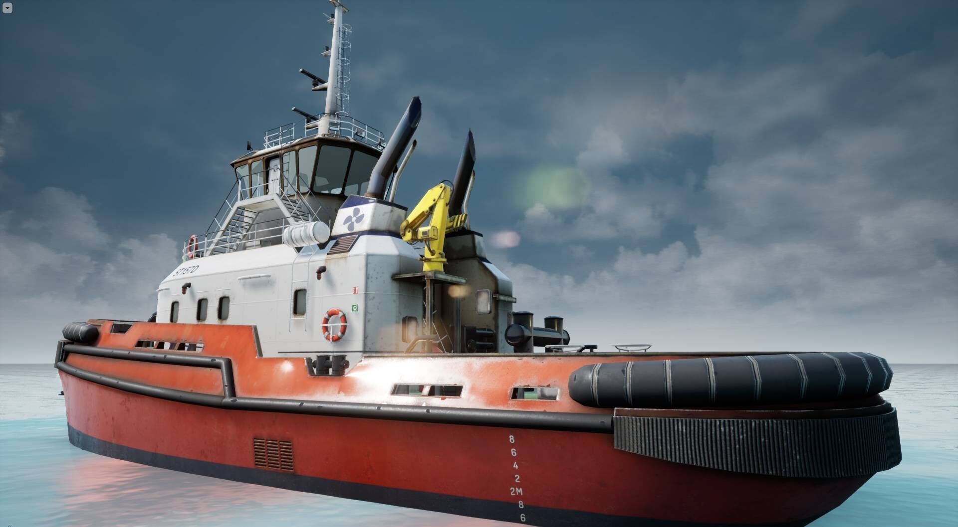 Ships Pack Low-poly 3D model_46