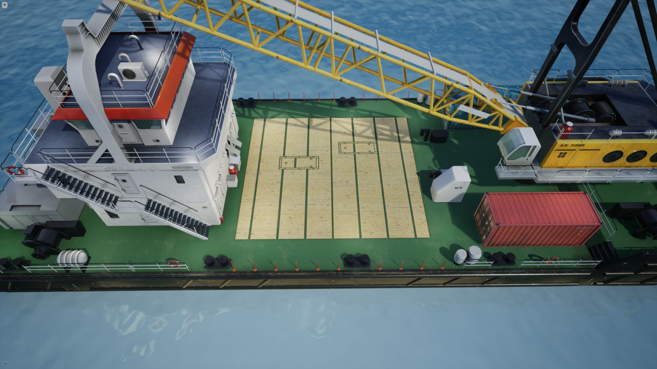 Ships Pack Low-poly 3D model_34