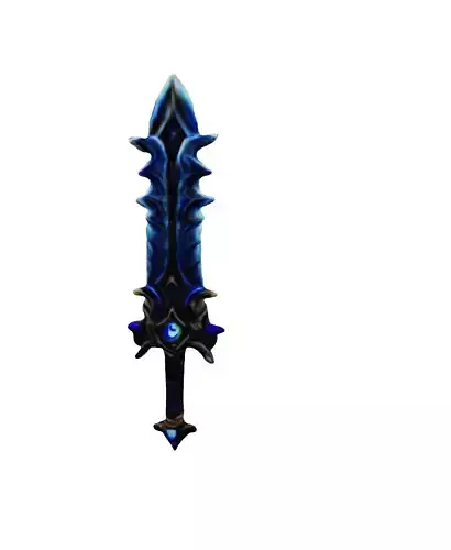 Dragon Sword Free low-poly 3D model