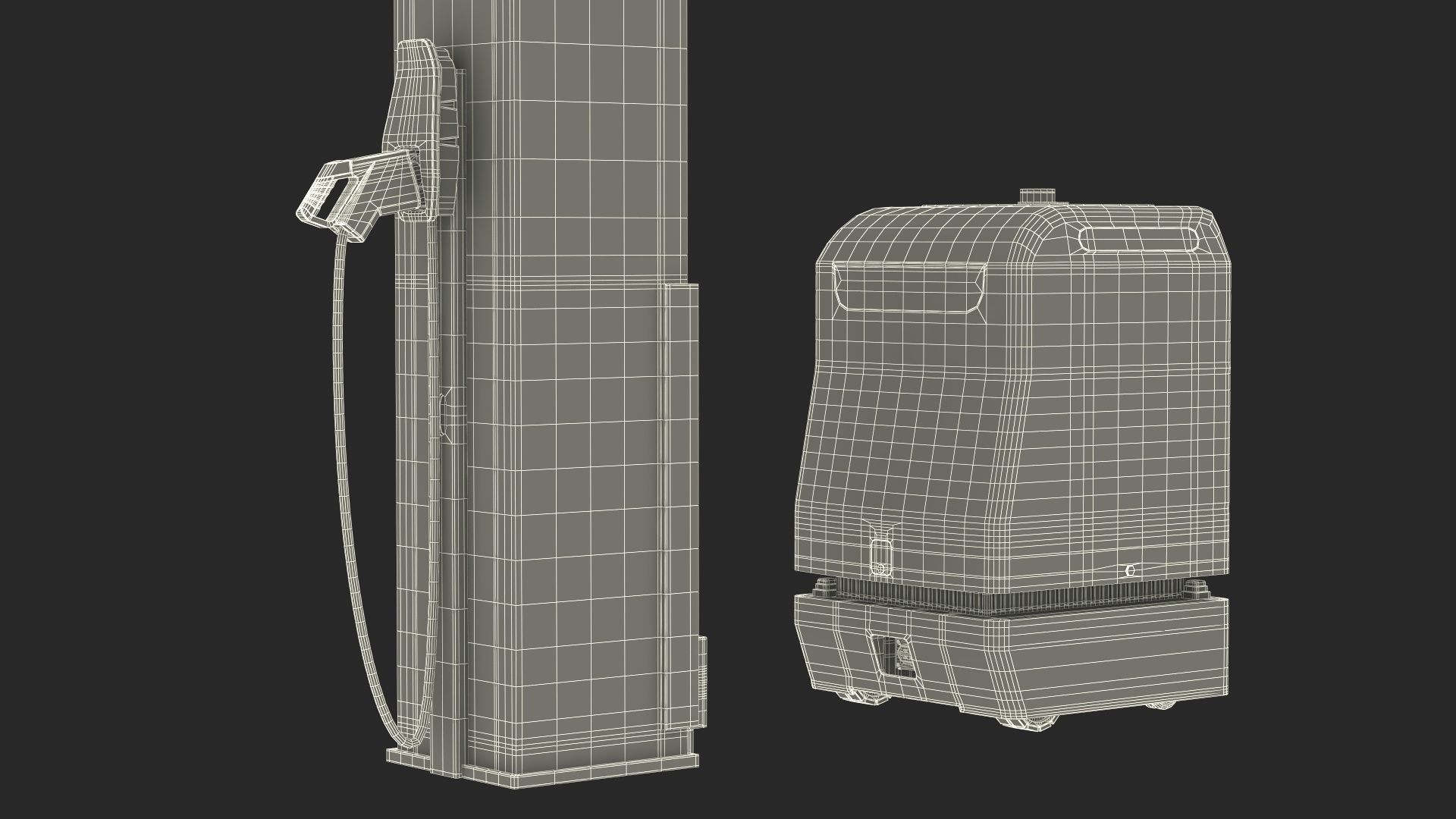 EVAR Parky Charging Robot Rigged 3D model_17