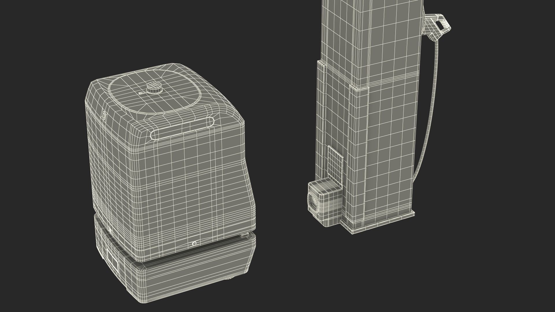 EVAR Parky Charging Robot Rigged 3D model_18