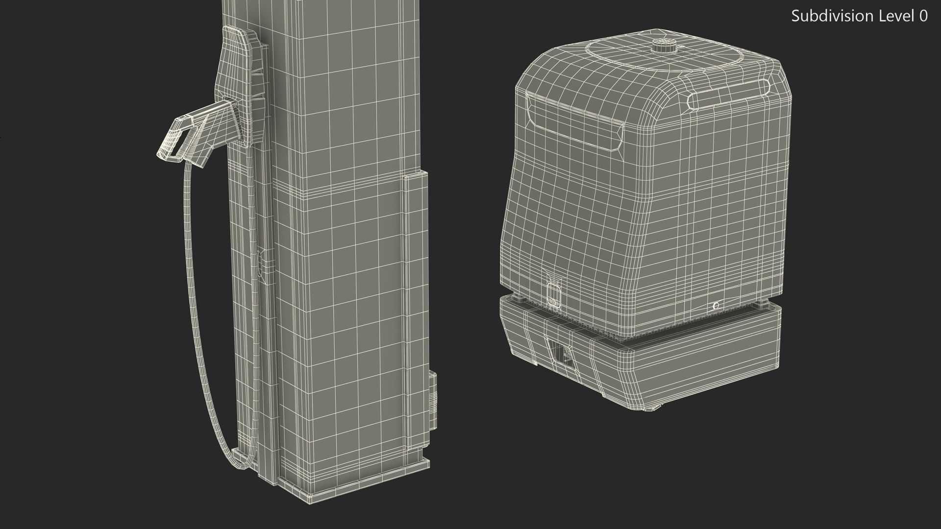 EVAR Parky Charging Robot Rigged 3D model_11