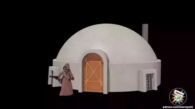 Star Wars Tatooine Building for 4 inch figures