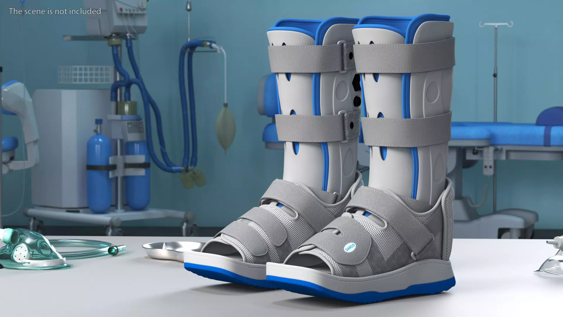 Feet Orthotics Darco with Off-Loading Shoes for 3D Print 3D print model