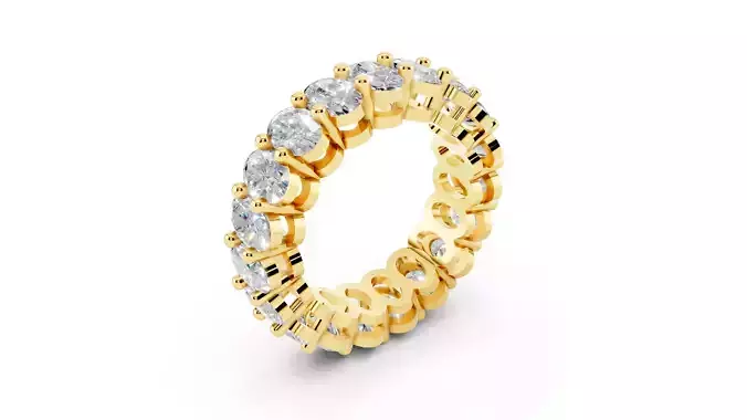 Oval Eternity Ring