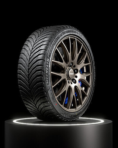 MICHELIN CrossClimate 3 Sport 225 40 R18 3D model 6